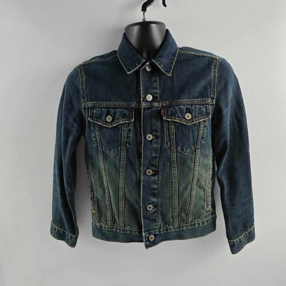VTG Levis‎ denim jacket 57511 womens medium blue 5651